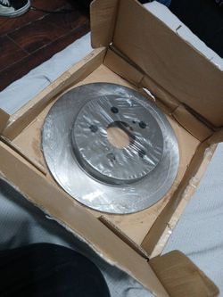 2 Rear Brake Rotors