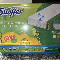 Swiffer Wet Mopping Cloths Gain Set