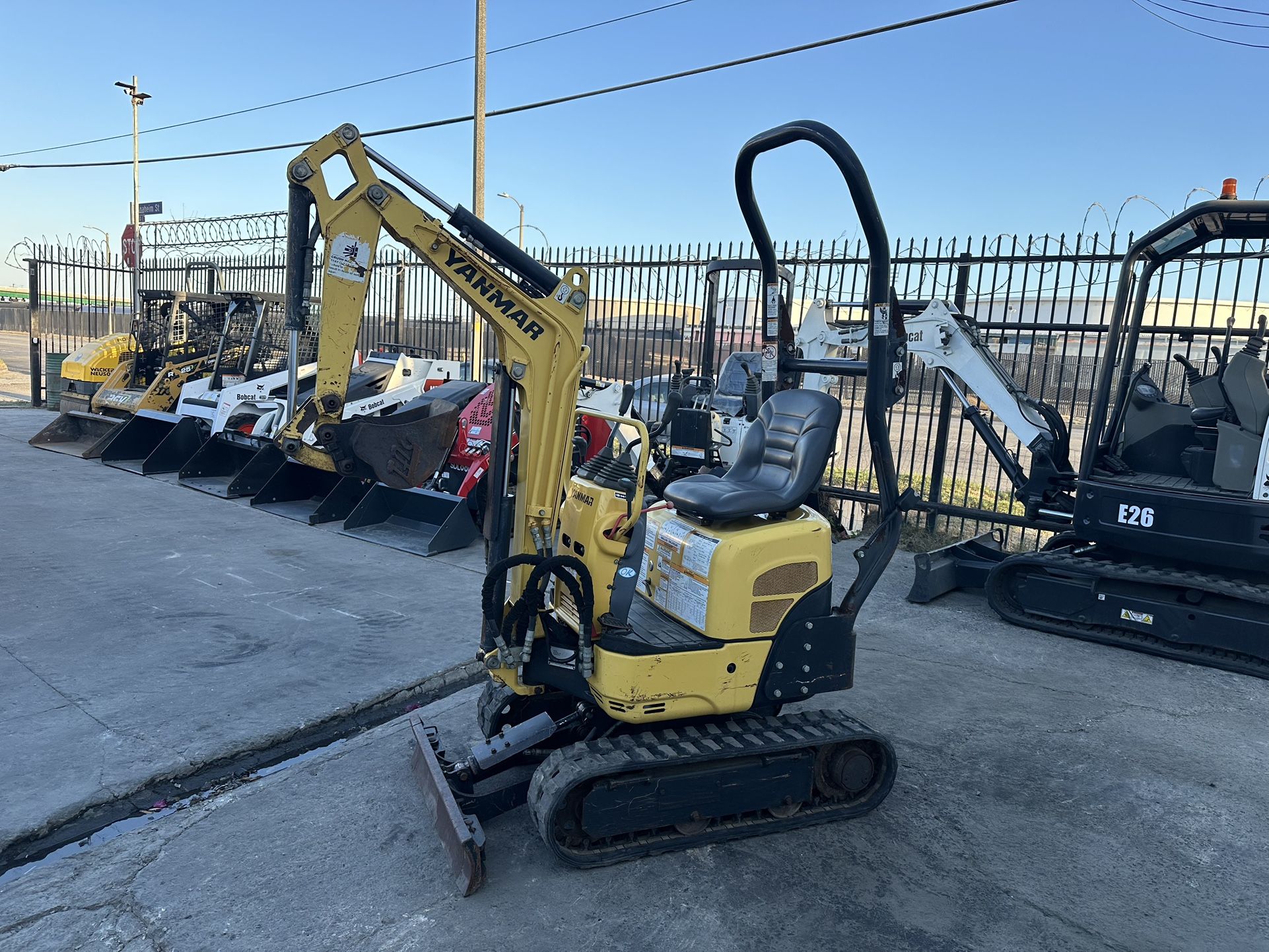 2020 YANMAR SV08-1B Mini Excavator