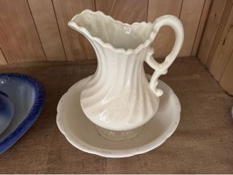 Vtg.🇺🇸pitcher &bowl set