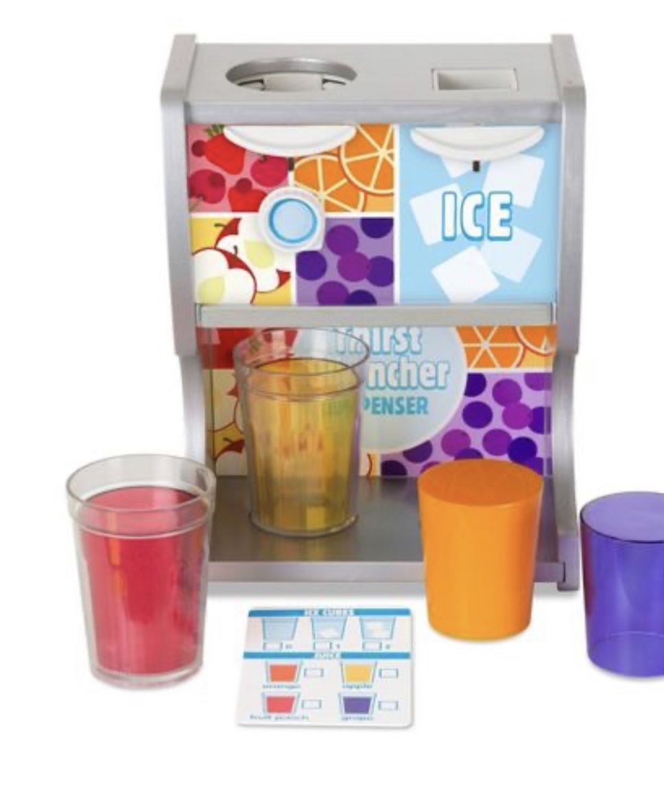 Toy juice Dispenser -Melissa & Doug Thirst Quencher Dispenser