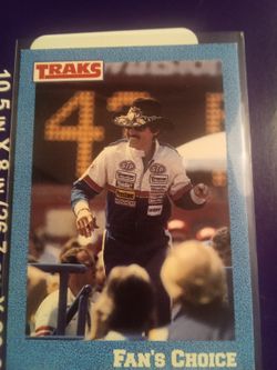 Richard Petty #43 Traks 1991 Card #48
