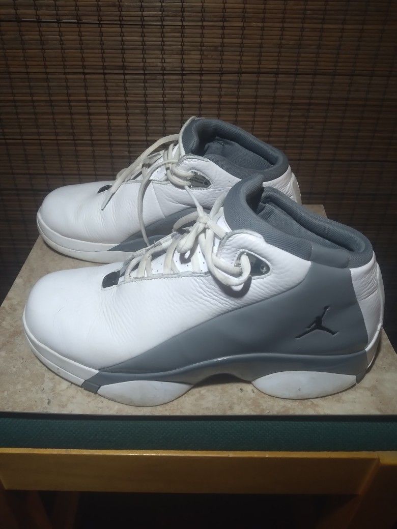 Jordan, Size 11, Gray/white