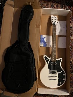 Collectors Electric Volkswagen Guitar Black & White