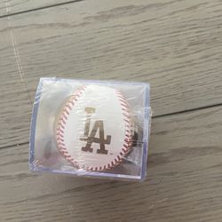 Dodger 2024 championship Ball brand new still sealed