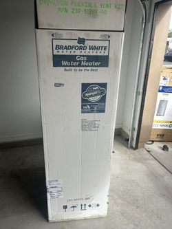 New In Box 50 Gallon Bradford White 