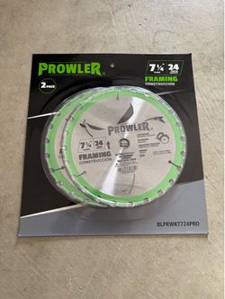 Prowler 7 1/4” Framing Construction Blades