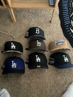Dodgers fitted hats