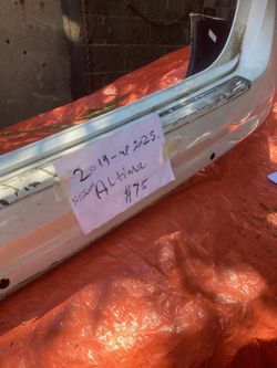 19-25 Altima Rear Bumper