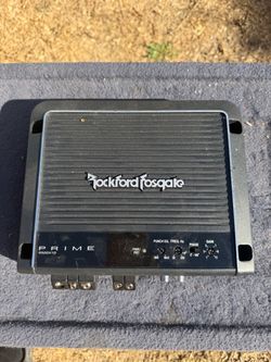 Kicker 10” and fosgate amp