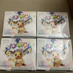 Pokemon TCG Prismatic Evolutions ETB  Elite Trainer Box