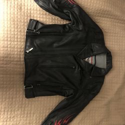 Leather Motorcycle Jacket 