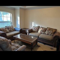 Sofa Set @ Couch , love Seat , Matching Coffee And End Table 