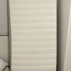 IKEA White Twin Bed With Frame