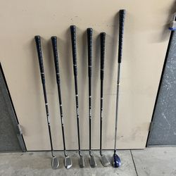 UNISEX LEFT HANDED GRAPHITE PETITE GOLF CLUBS -FOR PEOPLE 5 FEET/UNDER 