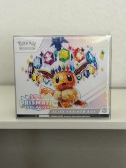 Prismatic Evolutions ETB Booster Bundle NEW