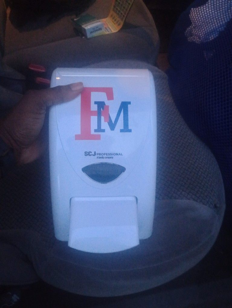 Hand Sanitizer Dispenser I Got 4 Of Them With Sanitizer Soap 🫧