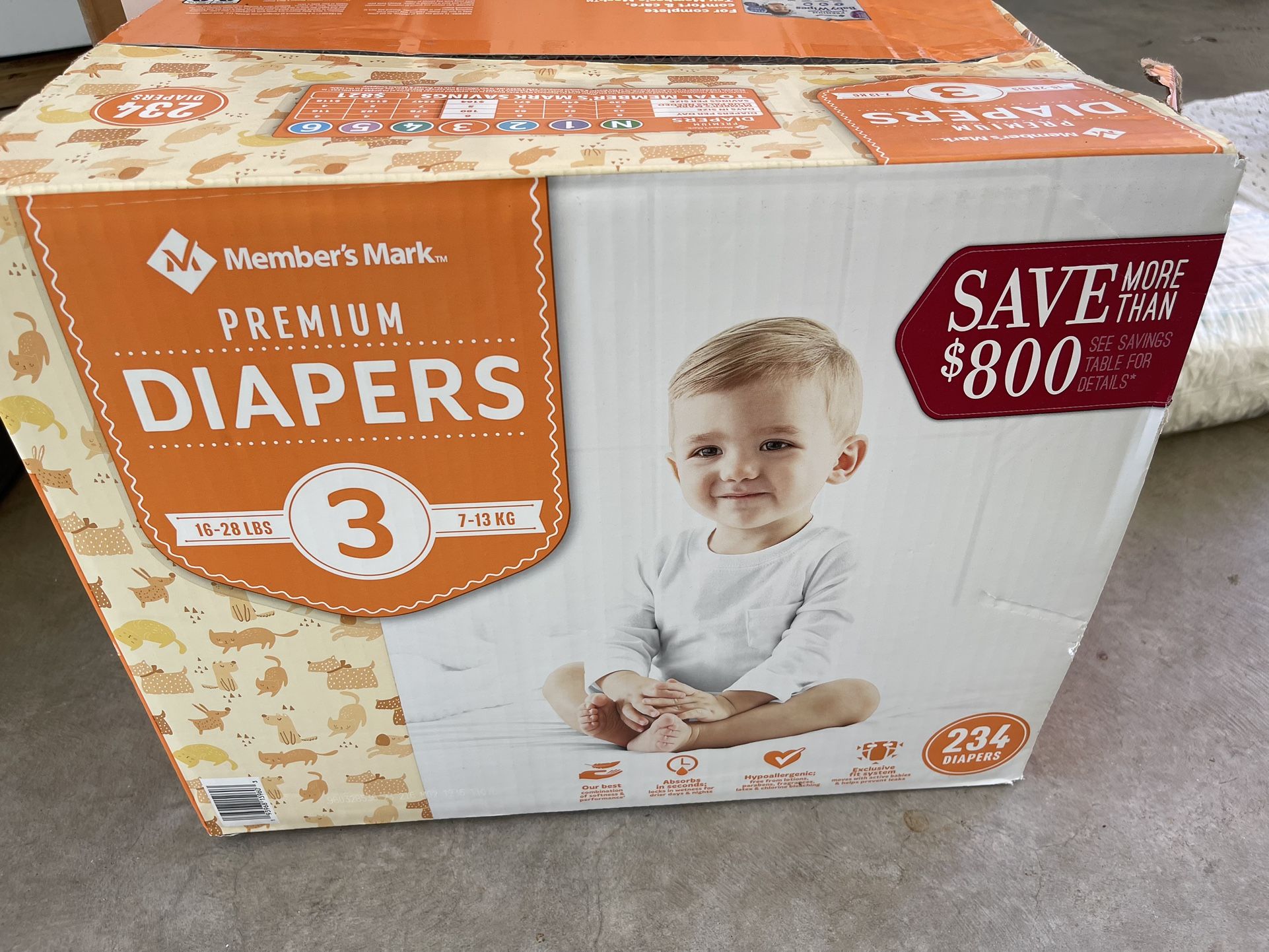 Premium Diapers 