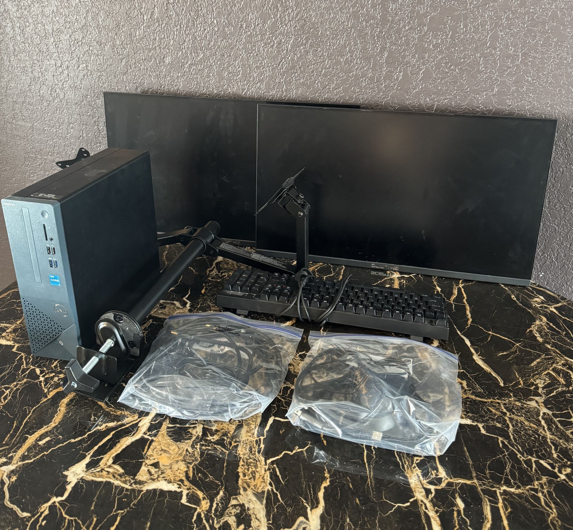Gaming / Work Pc With Dual Monitor Setup