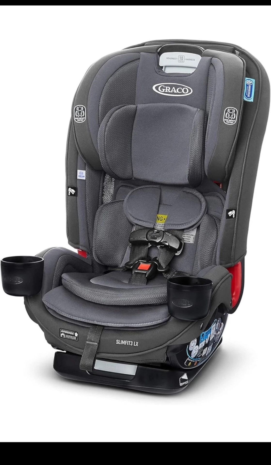 Graco SlimFit 3 LX, 3-in-1 Seat, Kunningham Fashion, Model (contact info removed), NEW