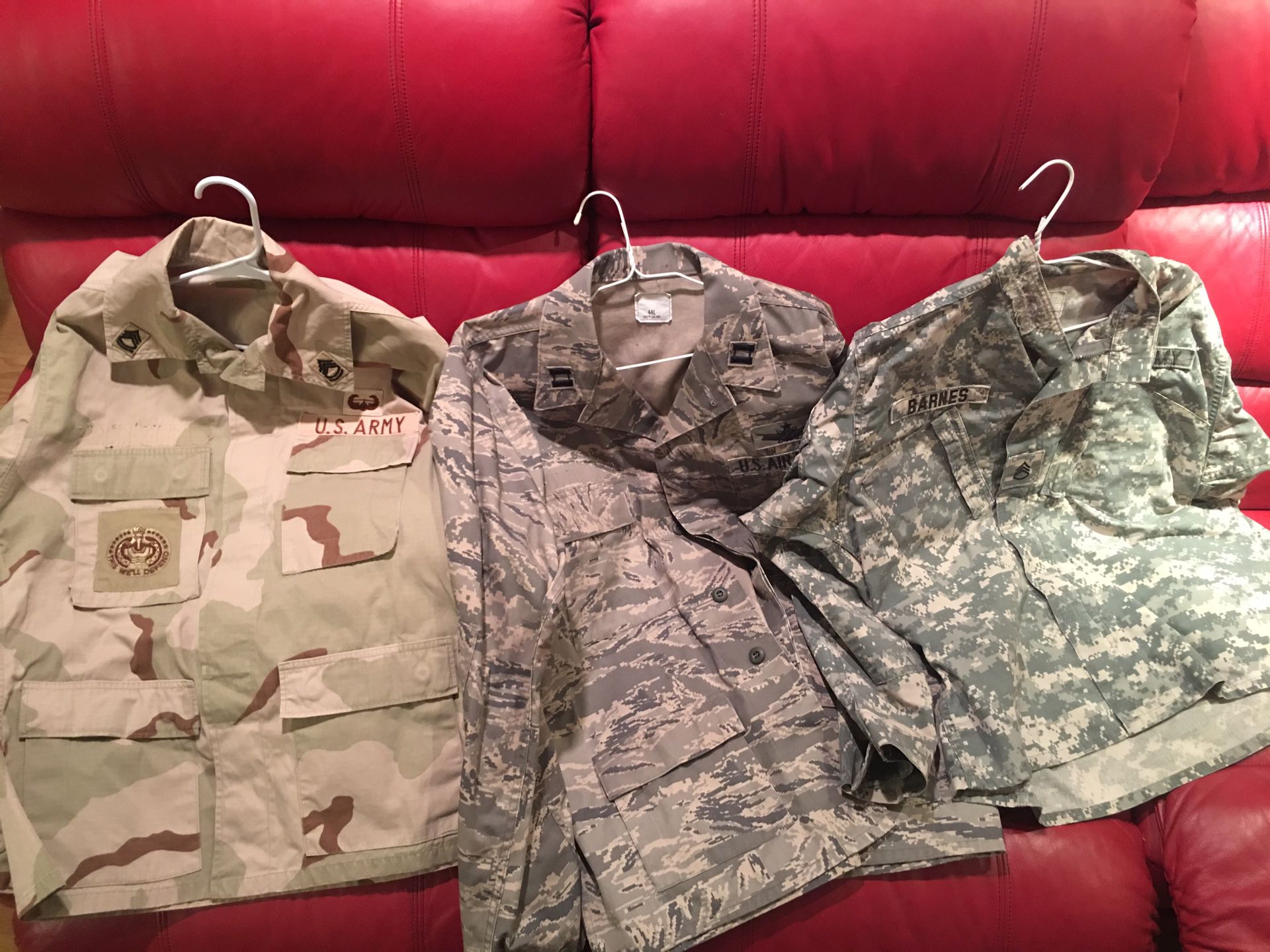 US Military Issue Camy Jackets-$8 each