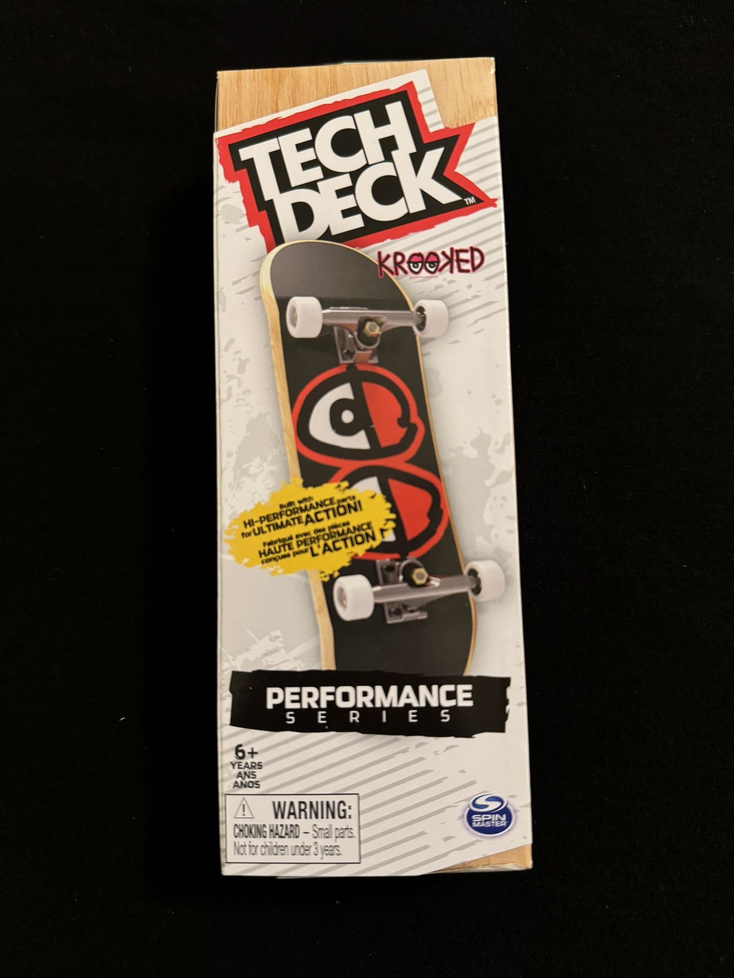 Rare Tech Deck Krooked Performance Series Skateboard Toy