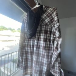 Flannel Hoodie (new)