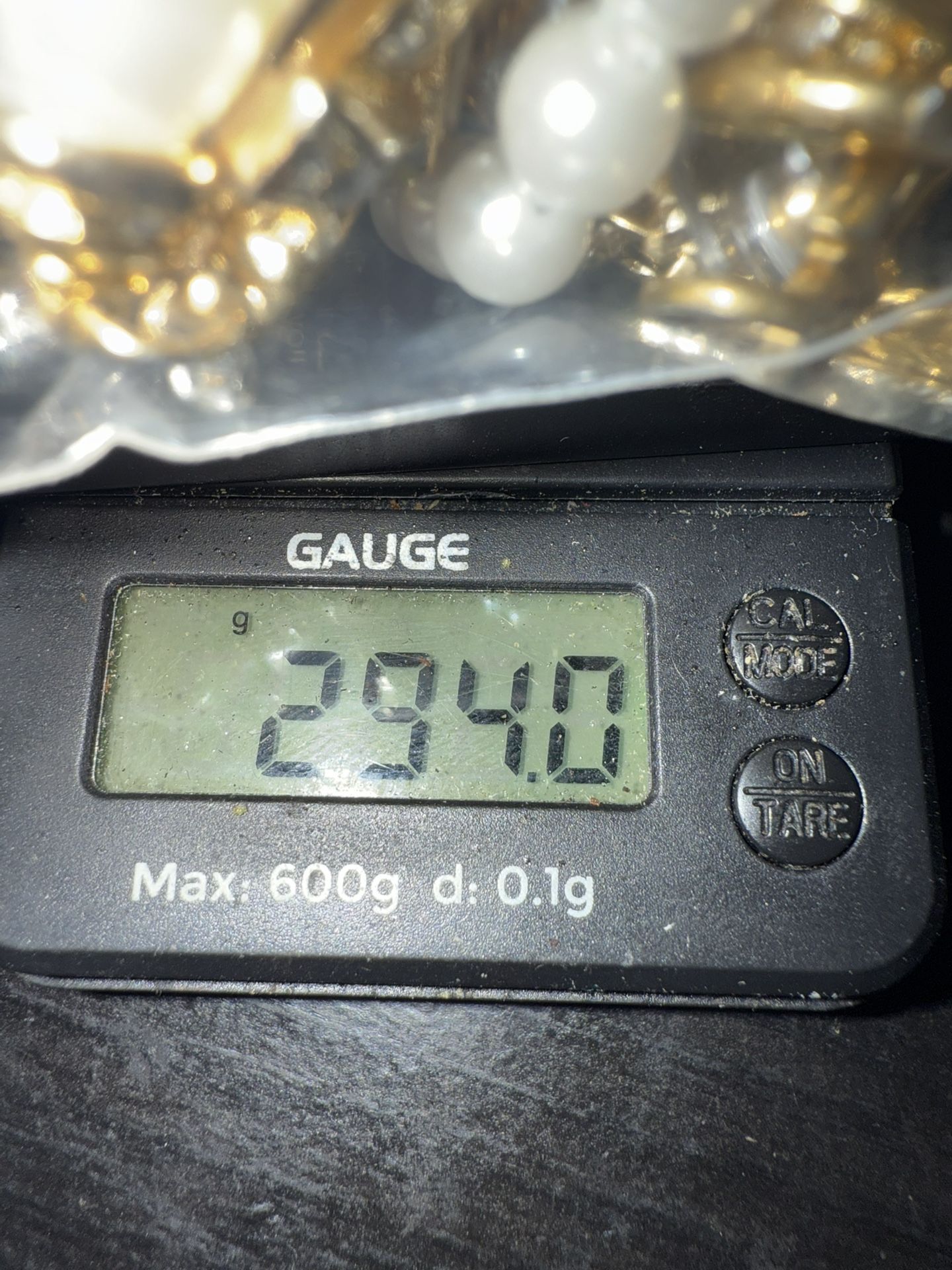 Bag Of Vintage Jewelry