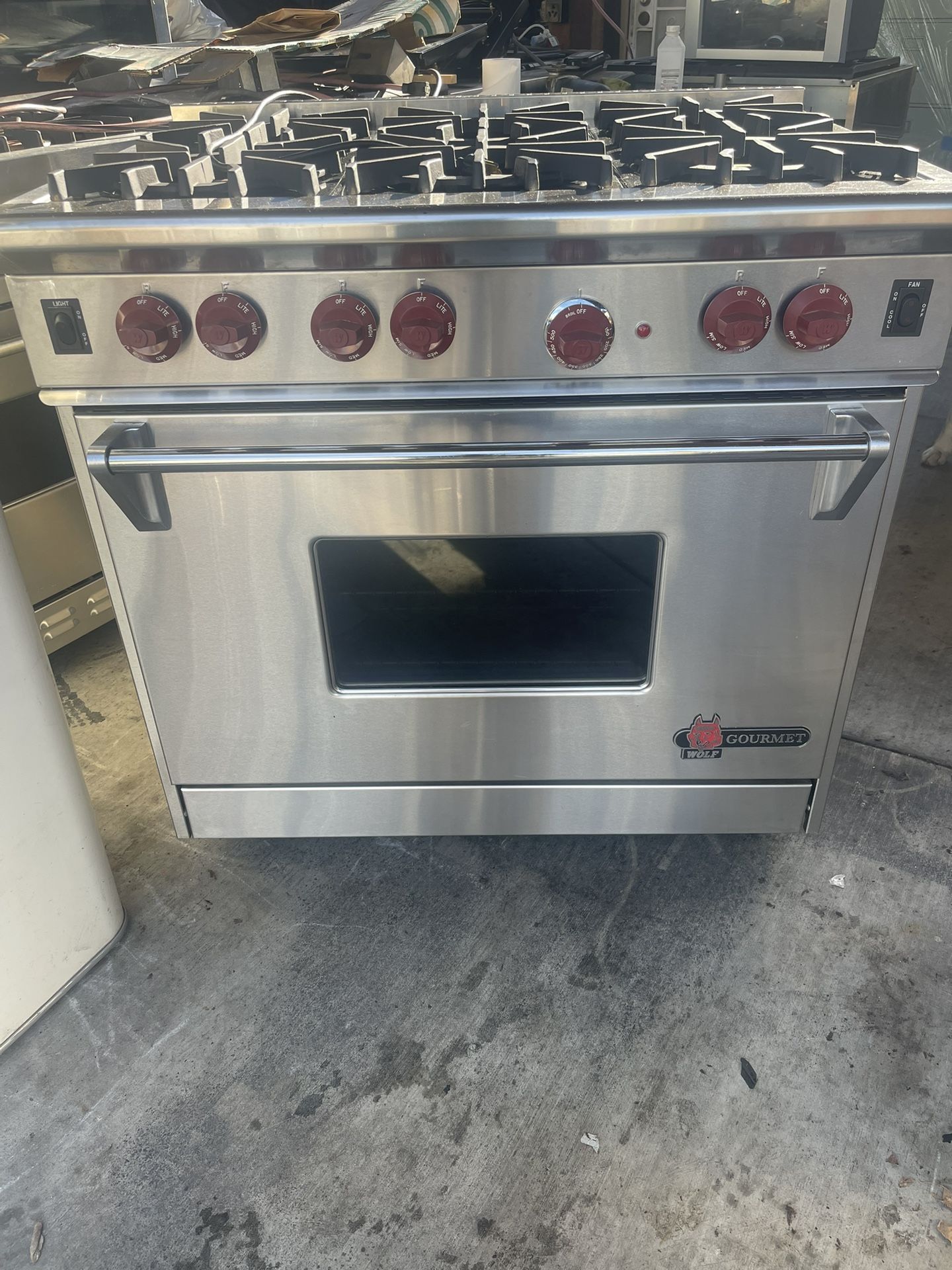 Wolf Gourmet Professional Stove 36”