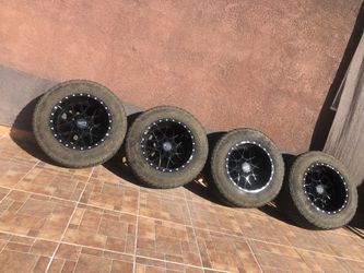Moto Metal Rims And Tires