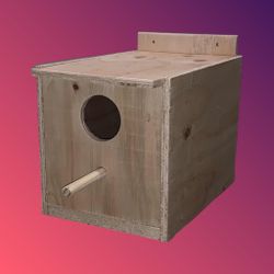 Lovebird Nest Box (Inside Cage) 