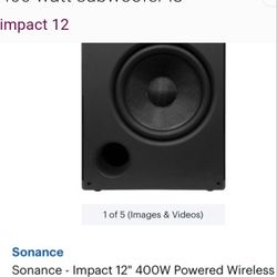 Solange- i8 IMPACT SUBWOOFER