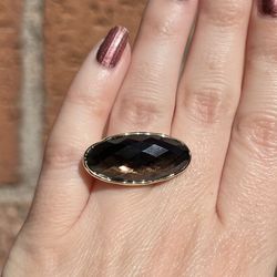 Smoky Quartz Ring 