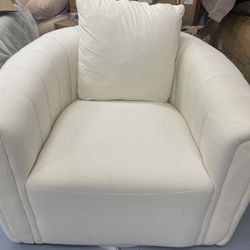 Swivel Velvet Accent Chair Armchair