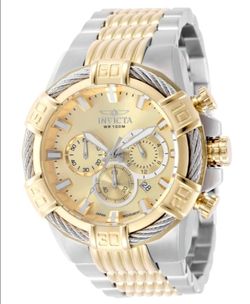 Invicta Bolt Men's Watch - 51mm, Gold, Steel (49902)