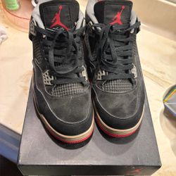 Jordan 4 Retro Black/gris