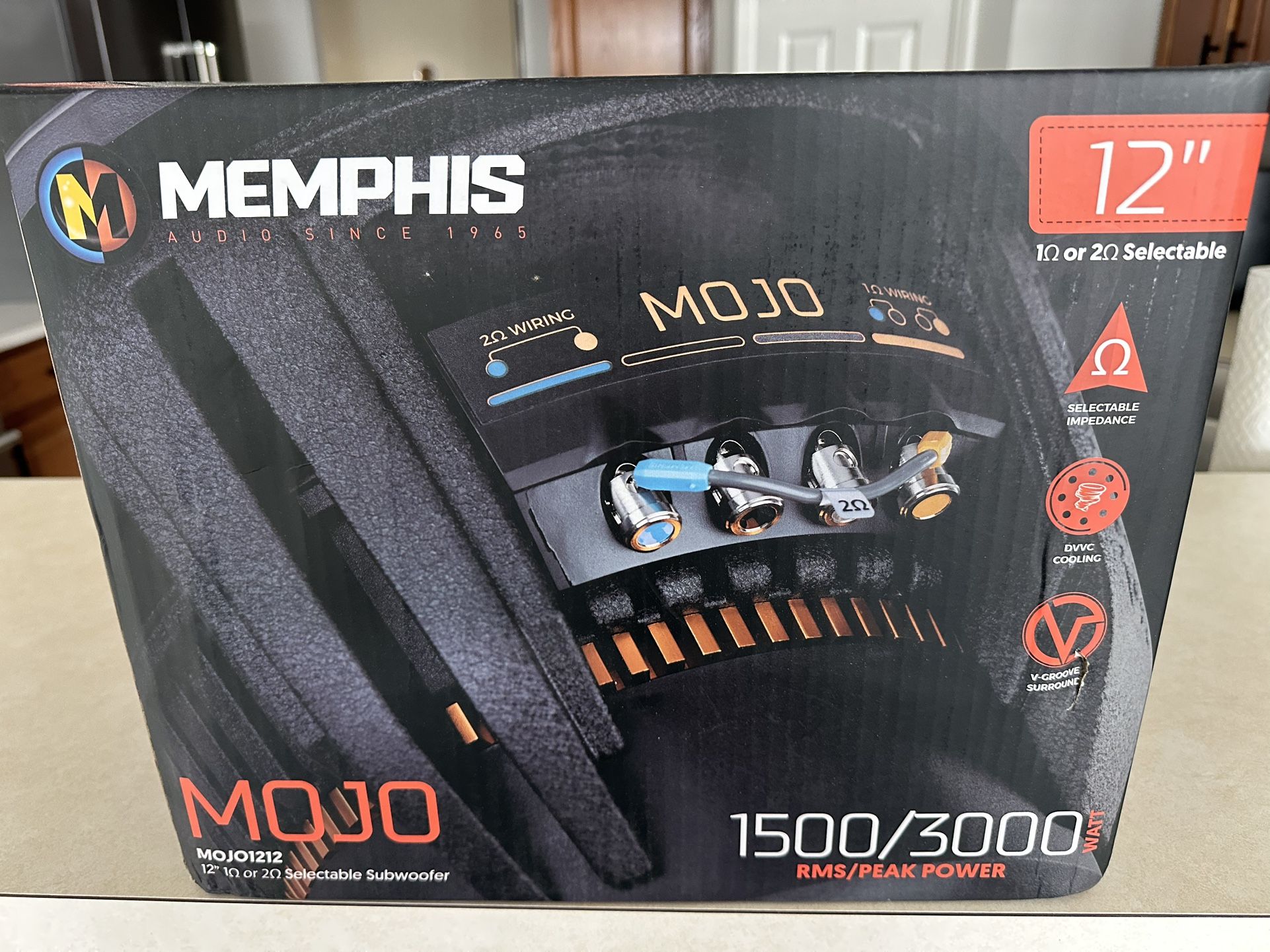 Memphis Audio Mojo12 Competition Subwoofer 