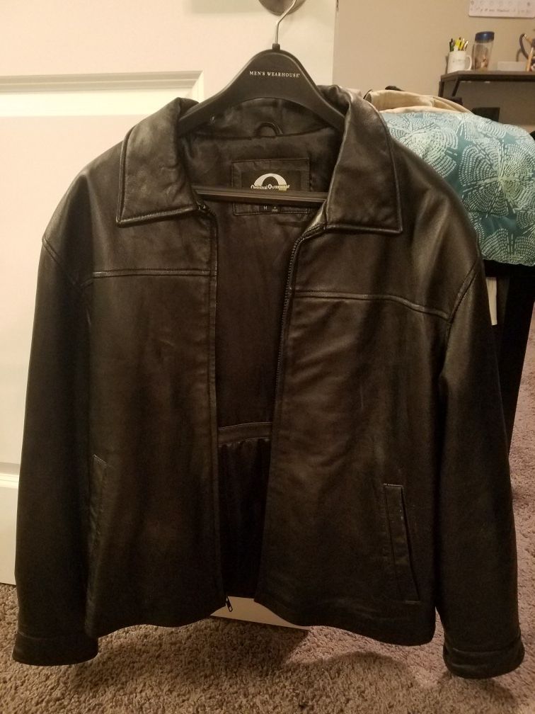 Original Outerwear Leather Jacket - medium