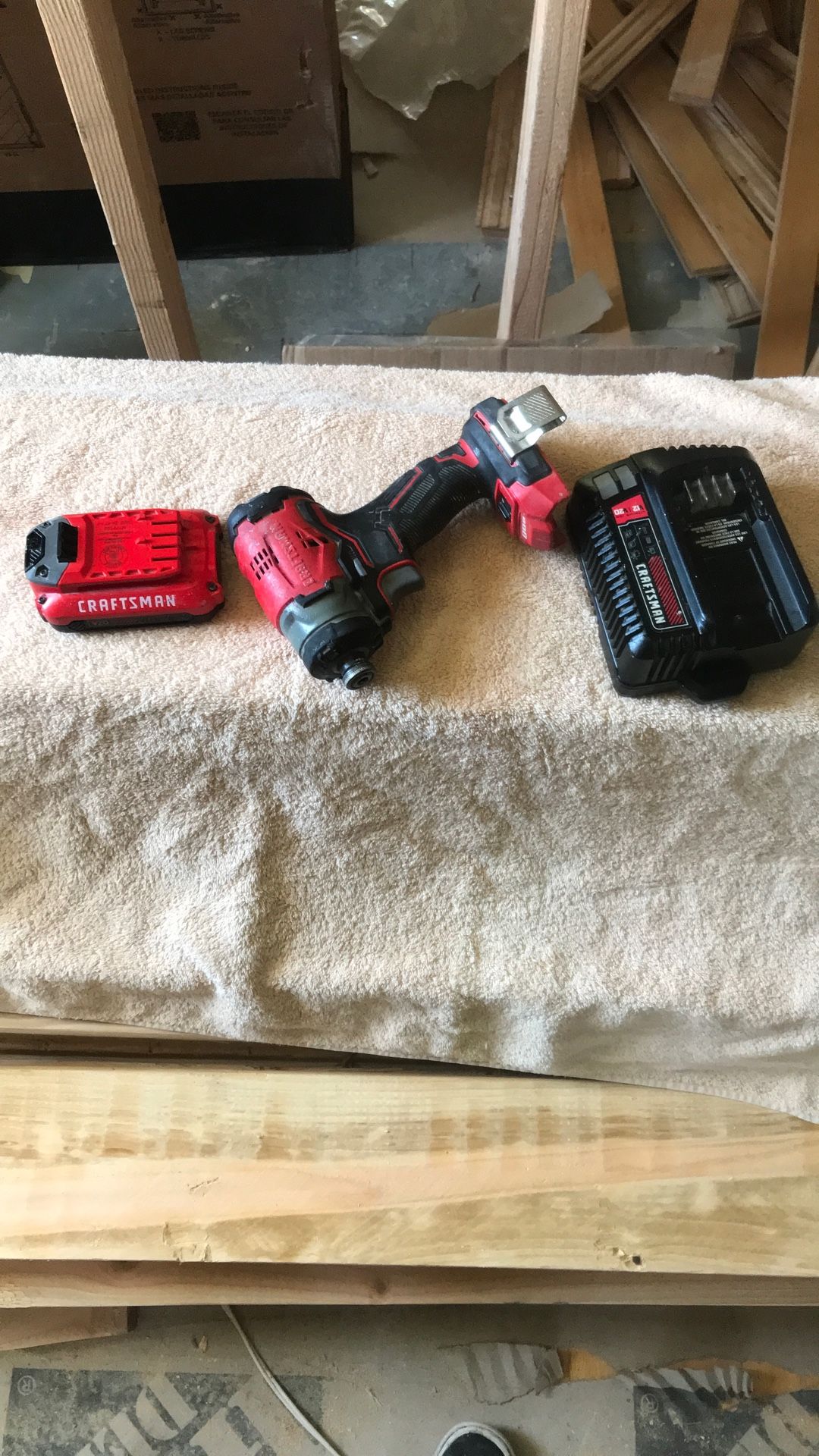 Craftsman Impact Drill And Charger 