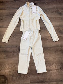 Lululemon Two-Piece Track Set with Tags