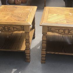 Coffee Table And 2 End Tables 