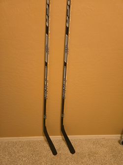 2 new Jofa left-handed hockey sticks
