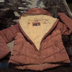 Girls Warm Rain Jacket 
