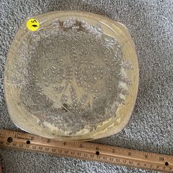 Orange Colored Plate Decor
