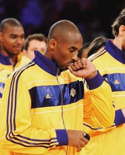 Lakers warm-up jacket