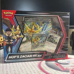 Hop’s Zacian EX Box!