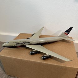 British Airways 747 Airplane Model