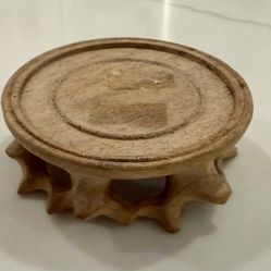 Handmade wooden base S