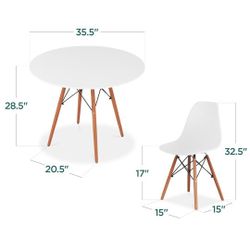 Table and Two Chairs