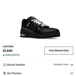 Louis Vuitton Trainers Sz 10.5
